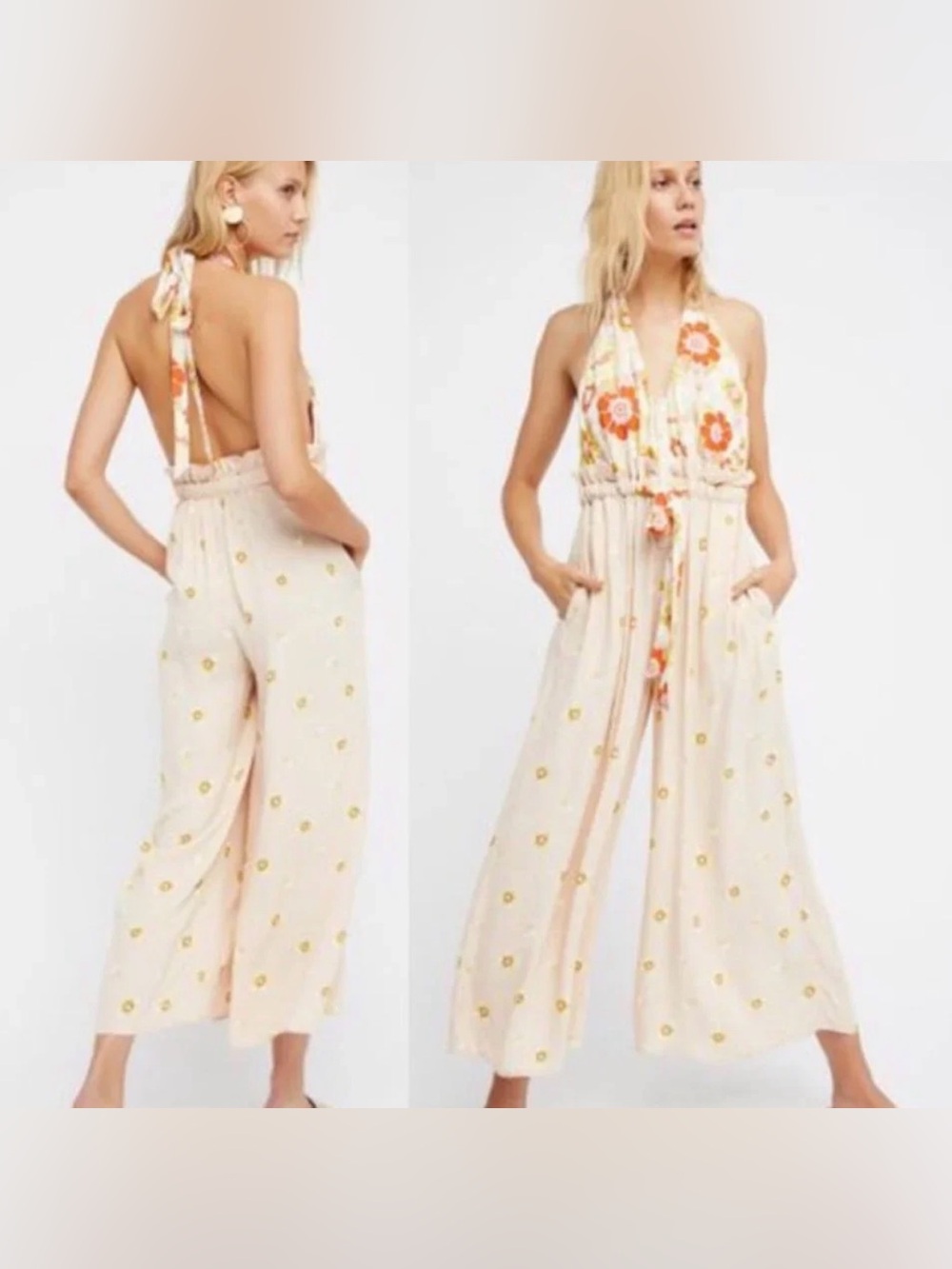 Free People Daisy & Dreams XS Jumpsuit Romper Jumpsuit